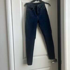 Banana Republic high-rise skinny jeans